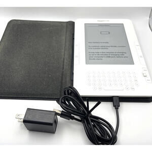 Amazon Kindle 2nd Generation D00701 2GB - Needs new battery - Please Read